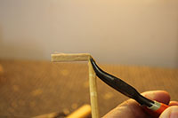 Butt Joint Weave - Step 1