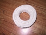 Flat Fibre White 1/8"