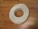 Flat Fibre White 3/16"